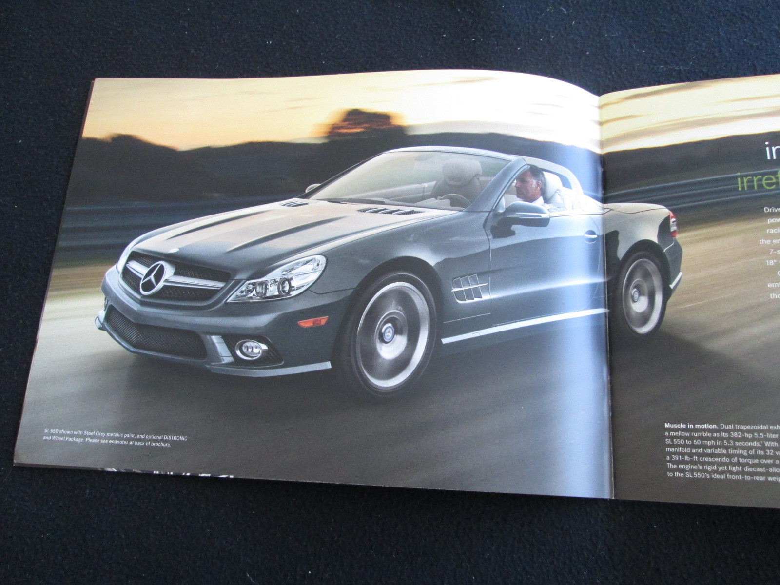 2012 Mercedes Benz SL-class Sales Brochure SL550 SL63 AMG FINAL R230 US ...
