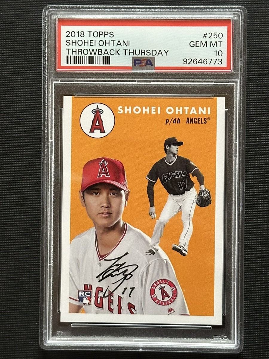 大谷翔平　ルーキーカード　RC 2018 Topps #229 Shohei Ohtani / 667枚限定 大谷翔平 ルーキー