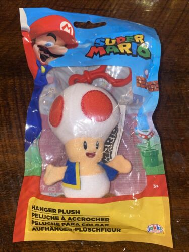 Toad Super Mario Hanger Plush