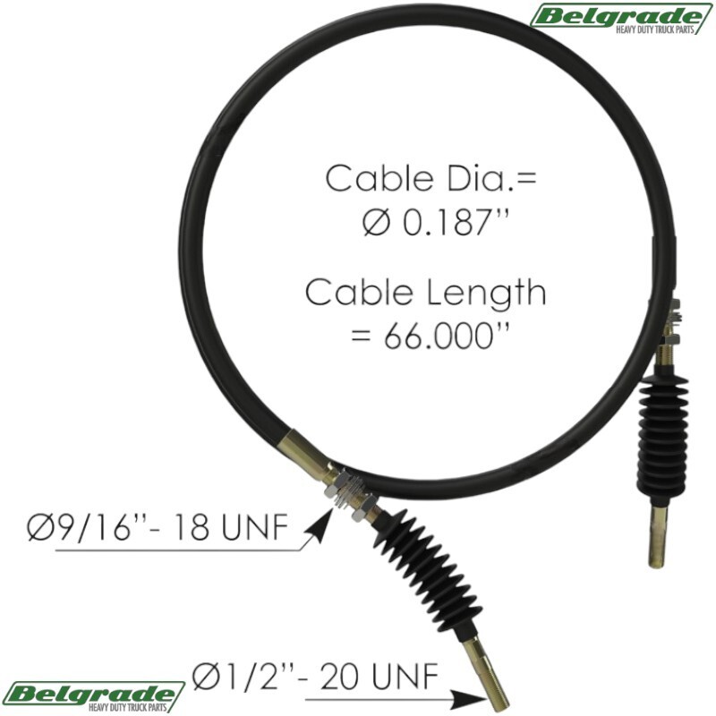 HLK2457 Clutch Cable Mack Replaces 2000340 25175007 27RC313CP3