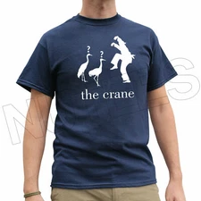 The Crane Funny Men's Ladies Kids T-Shirt Vest S-XXL