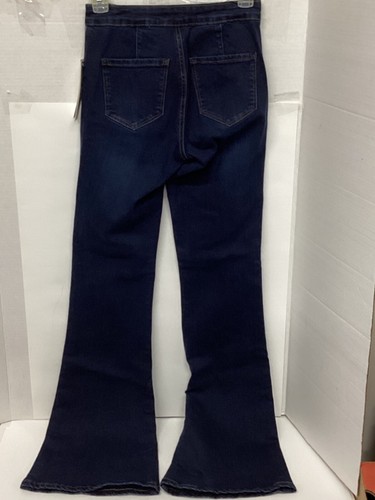 Tractr Hi Rise Jeans Womens Size 26 Flare Bottom NWT - Picture 6 of 11