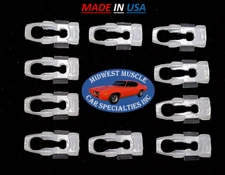 Body Side Fender Door Box Belt Molding Trim Clips 10pcs Fits 72-80 Dodge Ram B