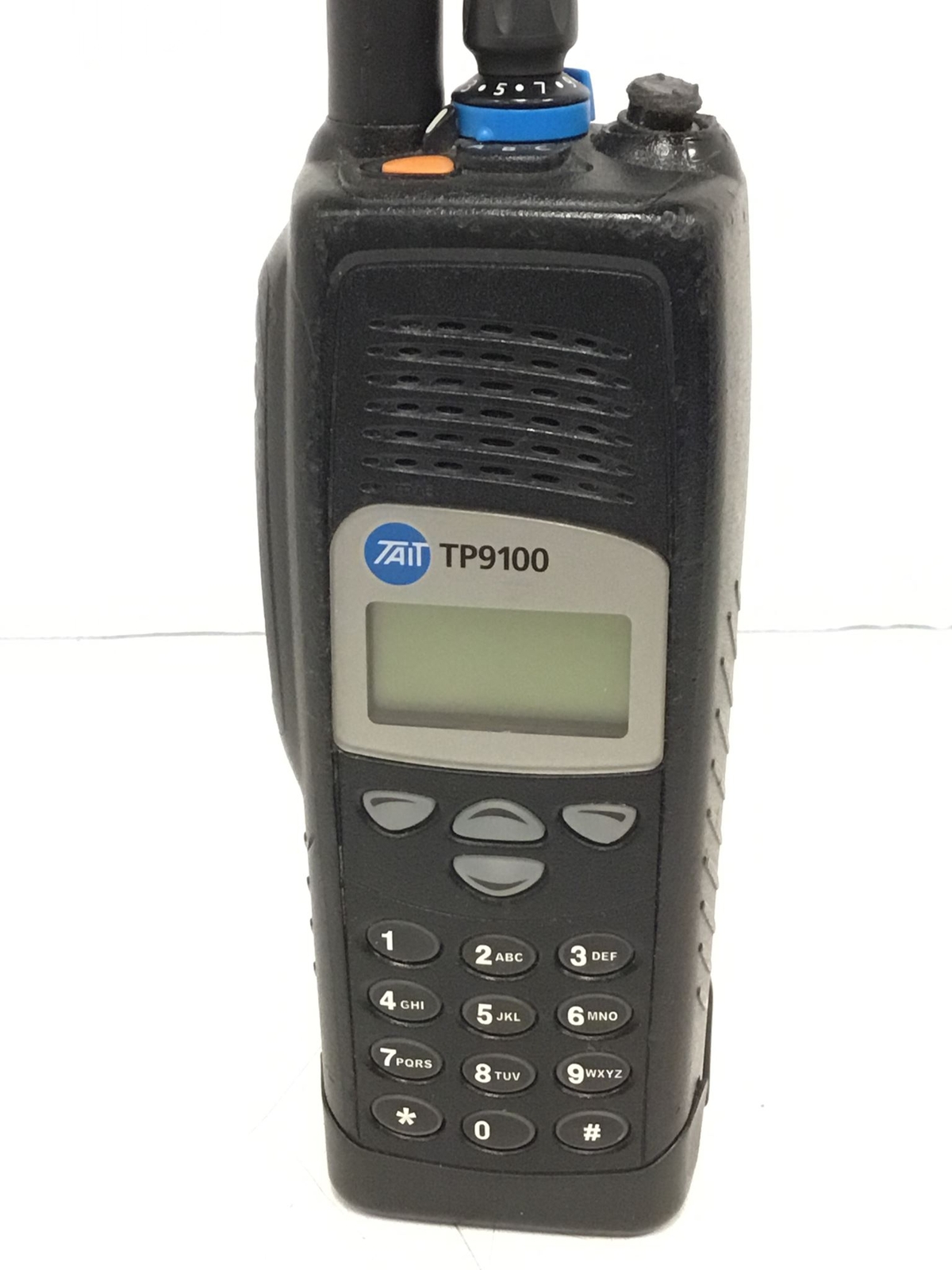 TAIT TP9100 TPAB12K500 Digital Portable Radio w/Antenna/Battery WORKS