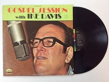 IKE DAVIS Gospel Session vinyl LP Canaan CAS-9668 MINT