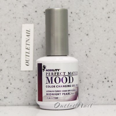 LECHAT Perfect Match MOOD Color Changing Gel Polish MPMG07 MIDNIGHT PEARL 15 mL