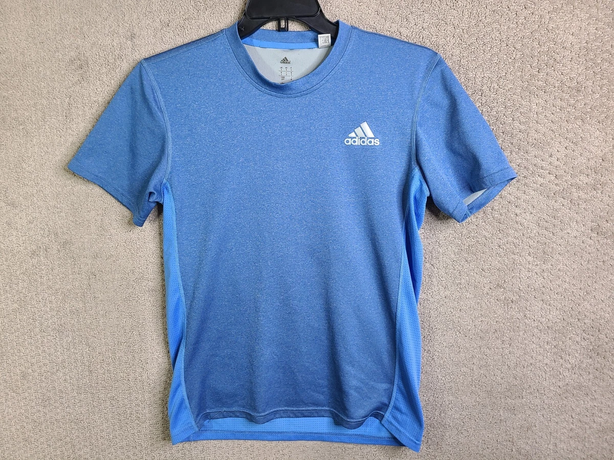 Adidas Shirt Mens Small Blue Climacool Polyester | eBay