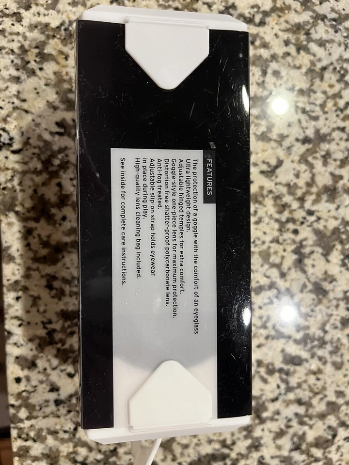 HEAD Gafas de Raquetball Impulso Antiniebla y Resistentes a Arañazos Transparentes, Nuevas En Caja Foto 3 de 4