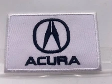 ACURA  NEW EMBROIDERED COMPANY NAME PATCH TAG 2 X 3