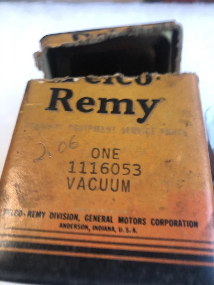 Oldsmobile 1949 1950 6 cilindros control de vacío nos GM 1116053 Foto 3 de 4