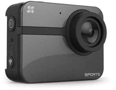 EZVIZ S1 Sportkamera Schwarz, Actioncam Full HD - MicroSD - 60fps - Open Box