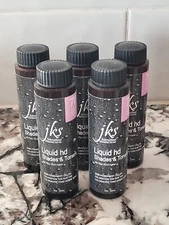 LOT OF 5 - JKS Liquid HD Demi Permanent Hair Color 7V - Irise Blonde