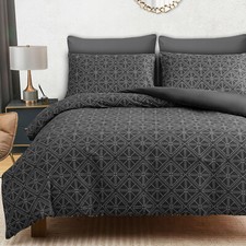 Image of Duvet Cover Set Reversible King Size Duvet Cover Bedding Set Single Double King