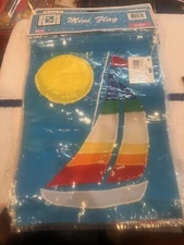 SAILBOAT 15” BY 11” MINI GARDEN Flag by NCE #20615