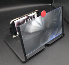 12" Mobile Cell Phone Screen Magnifier Stand Black