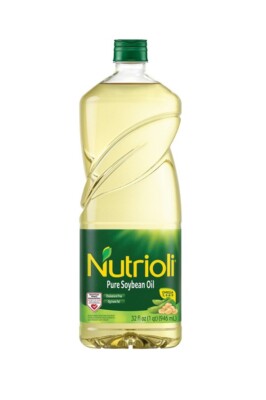 2 Bottles Nutrioli  Pure Soybean Oil Aceite de Soya 32oz oil soy