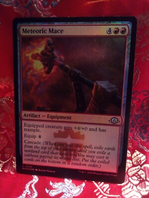 FOIL Meteroic Mace Modern Horizons III Magic The Gathering MTG  card