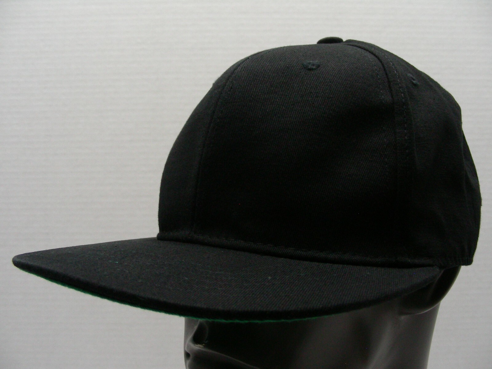 BK - Solid Black - One Size Adjustable SNAPBACK B… - image 6