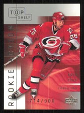 2001-02 UD Top Shelf #124 Erik Cole RC /900