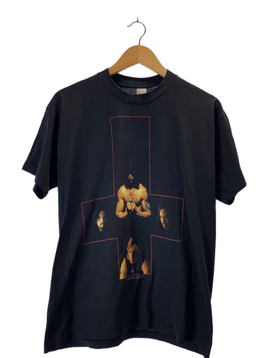 ALTRA T shirt altre marche anni 90 5050 DANZICA L cotone nero usata