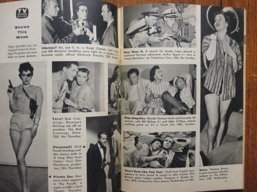 Apri-1956 TV Guide(ANNIE OAKLEY/GAIL DAVIS/QUEEN FOR A DAY/JACK BAILEY/EVE ARDEN - Picture 9 of 11
