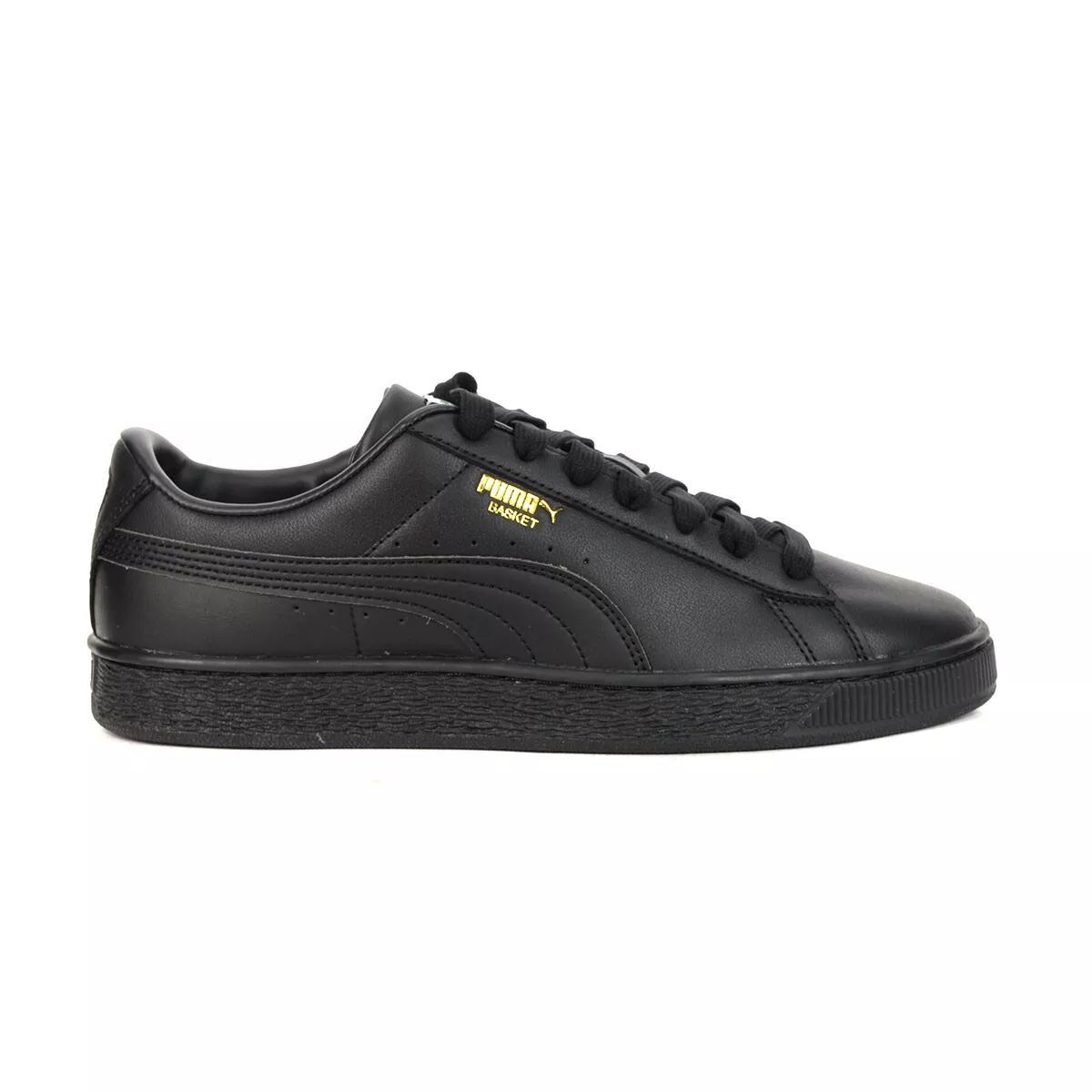 All black store puma basket