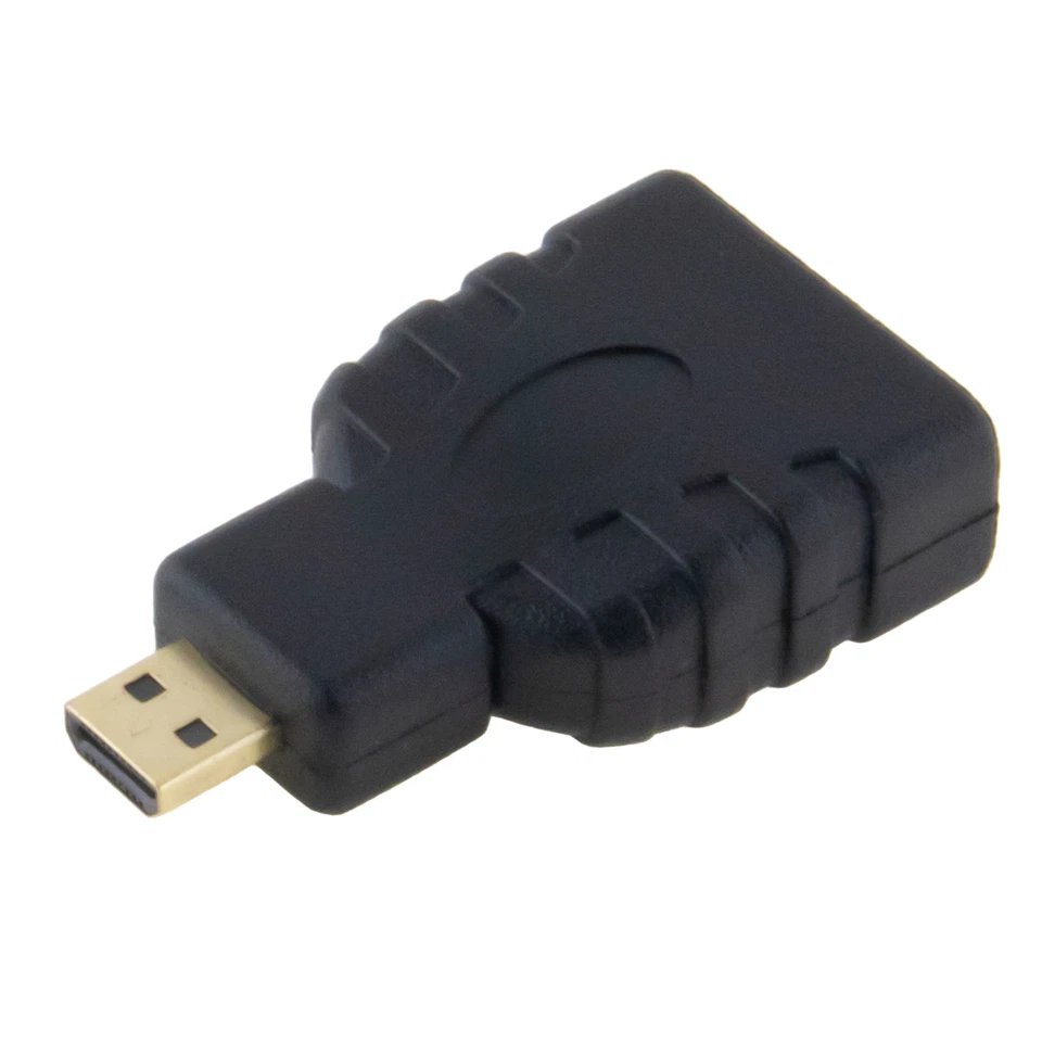 SeKi HDMI Adapter HDMI A Buchse auf Micro HDMI D Stecker, Buchse auf Stecker - Bild 2 von 4