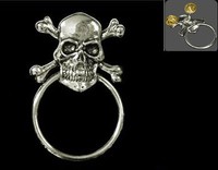 Skull Bones Sunglass Holder Pin Biker Pin Skull Bones Sunglass Holder Pin Biker Pin