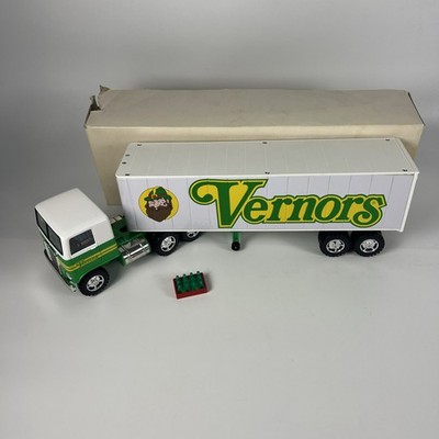 Vintage Taiyo Friction Semi Truck Vernors ginger-ale made in Japan