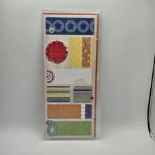 CREATIVE MEMORIES JUMBO GREAT LENGTHS STICKERS EVERYDAY DESIGNS 1 SHEET  NIP