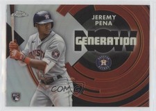 2022 Topps Chrome Update Generation Now Chrome Jeremy Pena #GNC-10 0b3