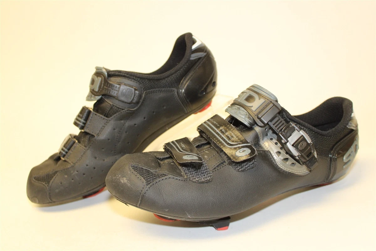 SiDi Wire Carbon Vent - 46 EU / 11.5 US  - Black road shoes Sidi Ergo 3 Carbon Vent EU 46 (US 11 ) road Shoes Black mesh  main image 4