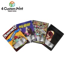 100pcs Mylar Food Bags Smell Proof Resealable Stand Up Pouch 3.5g for Candy