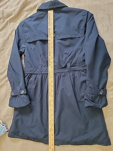 Tommy Hilfiger Kinder Navy Trenchcoat - Zweireiher, Gürtel - Gr. M (8-10) - Bild 14 von 17