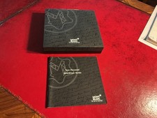 Montblanc pen Vintage Box And Warranty Bookle...