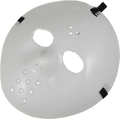Star Power Adjustable Jason Hockey Face Mask, White, One-Size