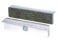 Heuer Schraubstockbacken Schutzbacken + Magnete FüR Schraubstock 100Mm Alu+Filz