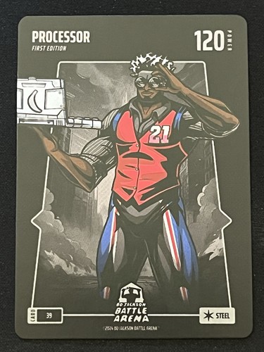 2024 Bo Jackson Battle Arena Joel Embiid Processor Steel First Edition #39