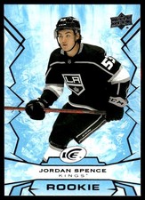 2022-23 Upper Deck Ice Jordan Spence Rookie Los Angeles Kings #123