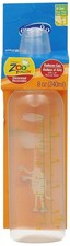 Evenflo Zoo Friends Bottle Pegable with Standard Nipple, 8 Ounce