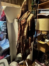 Ling Scarf Paisley Red An Black