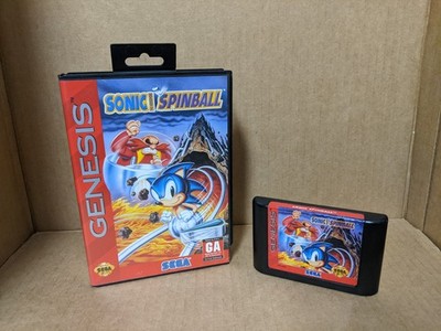 Authentic Sonic Spinball for Sega Genesis - Tested Working