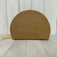 ChristianDior Dior Makeup Pouch Paper Straw x Canvas
