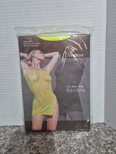 Leg Avenue 8232 NEON GREEN 2 PC Mesh Tube Dress W G String ONE SIZE FITS MOST