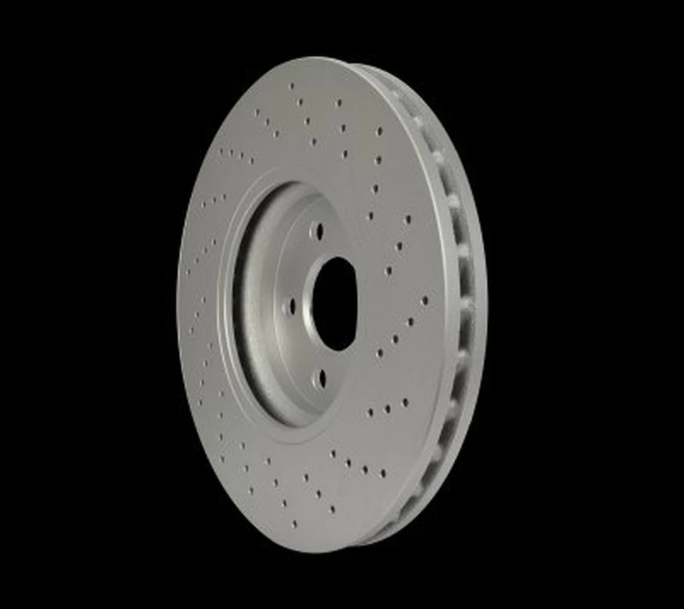 Rotor de freno de disco Hella Pagid 355122682 para 03-09 E350 E500 S430 S500 Foto 2 de 4