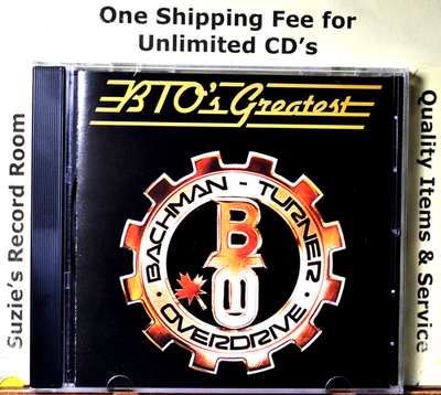 CD Bachman-Turner Overdrive BTO Greatest Hits -Let It Ride -Hey