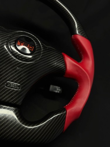 Carbon Fiber Steering Wheel for TOYOTA CELICA, MR2 SPYDER, Supra MK4 JZA80 - Bild 5 von 7
