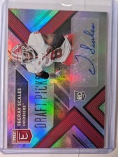 2018 Panini Elite Draft Picks #278 Tegray Scales Draft Picks Autographs