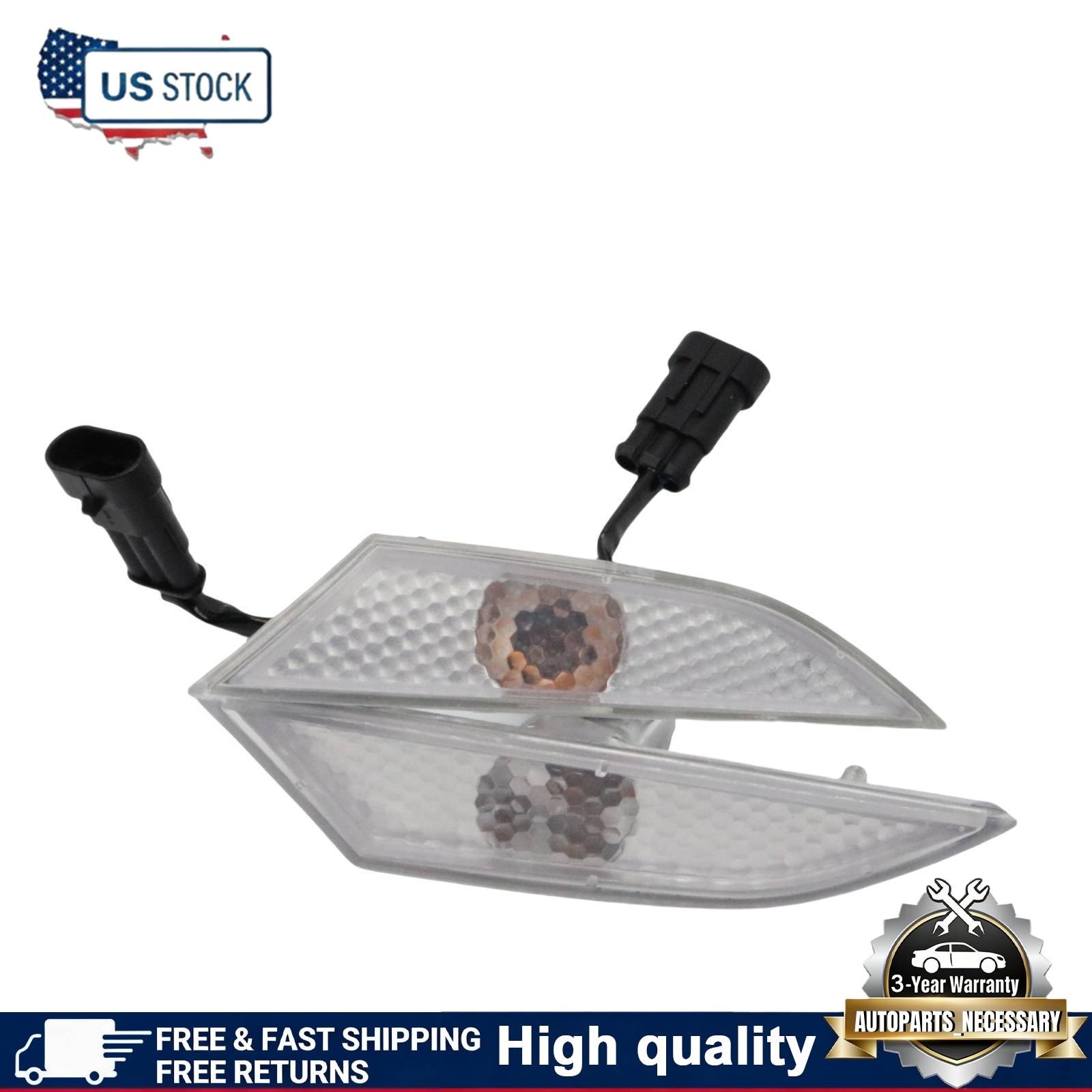 Clear Side Marker Indicator Lens with bulb New For Lamborghini Gallardo 560 570