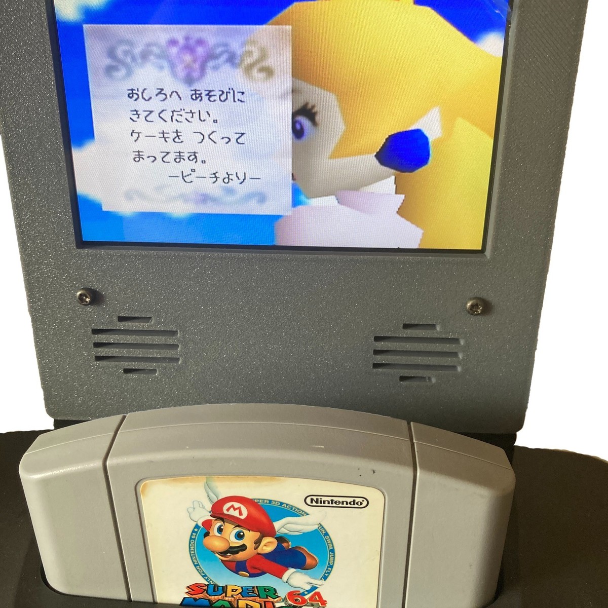 まりもページ Nintendo 64 Super Mario 64 N64 Game Cartridge 1996 Platformer JP-N